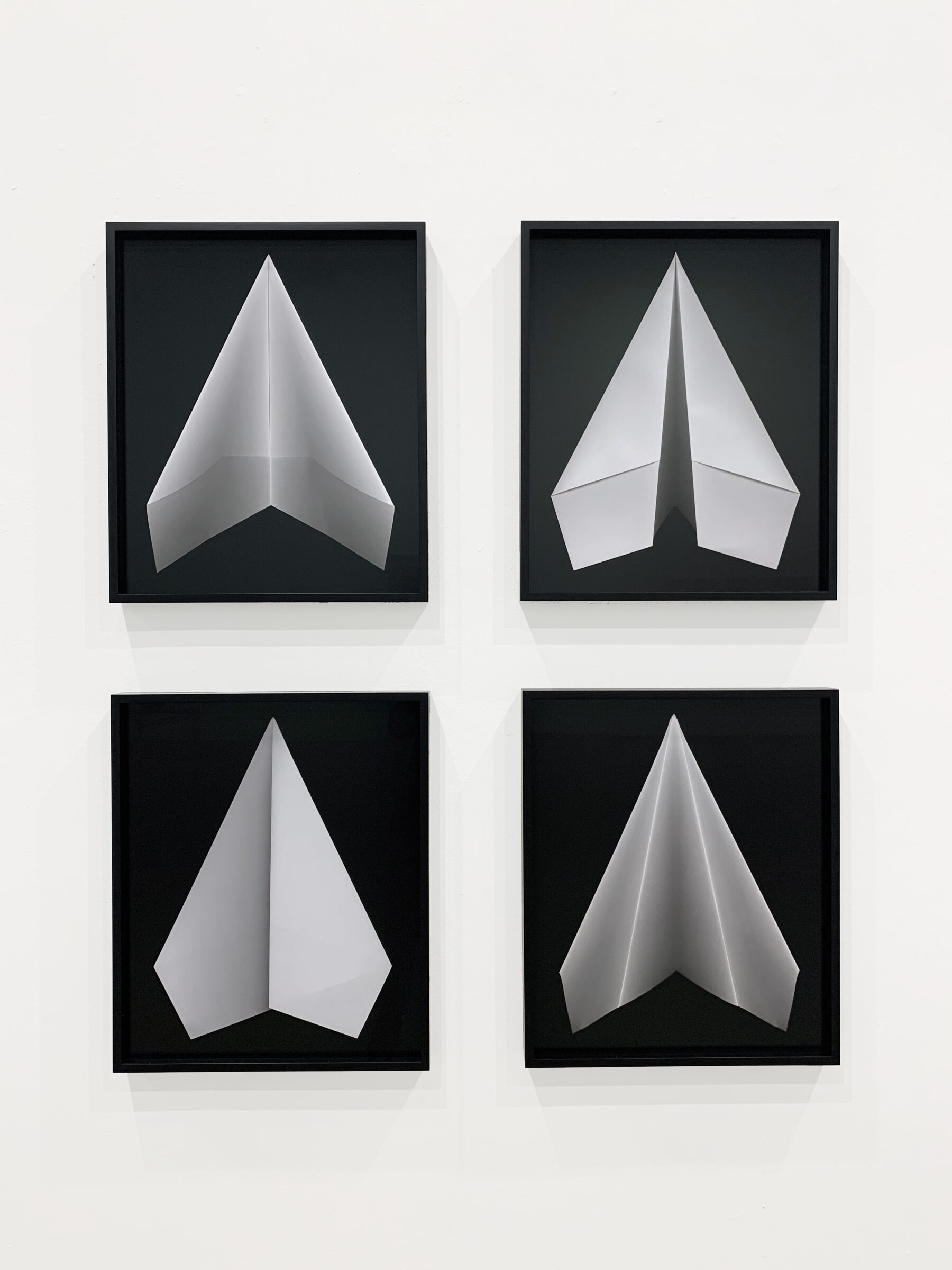 Paper plane, from the series Siloquies and Soliloquies on Death, Life and Other Interludes @ Fundação Leal Rios, Lisbon